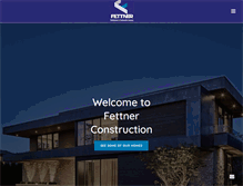 Tablet Screenshot of fettnerconstruction.com
